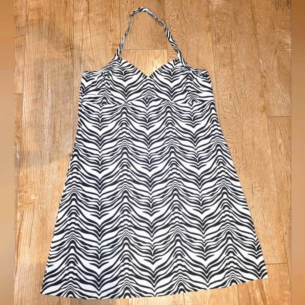 L/G Jessica Vintage zebra summer dress